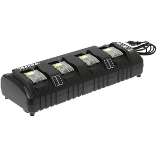 Chargeur 4 batteries d'origine Makita Li-Ion 14,4 à 18 V - DC18SF