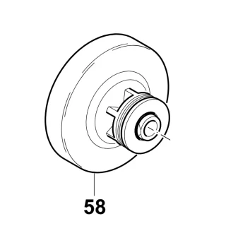 Tambour complet Makita 123886-6