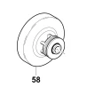 Tambour complet Makita 123886-6