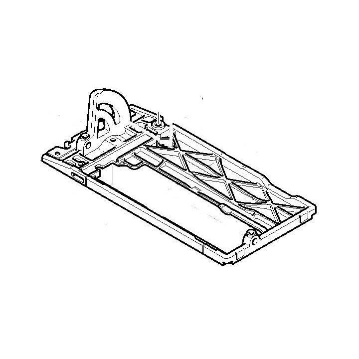 Table aluminium 154832-8 scie circulaire Makita BSS610 DSS610, DSS611