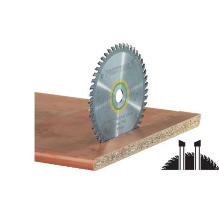 Lame de scie Festool D. 160 48 dents pour TS 55, TSC 55, ATF 55, AP 55