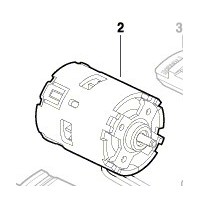 Moteur à courant continu GSB 18 VE-2-LI