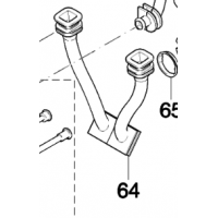 Tuyau flexible 424777-7 pour découpeuse thermique Makita EK6100