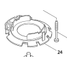 Couronne moteur ponceuse Makita BO6030