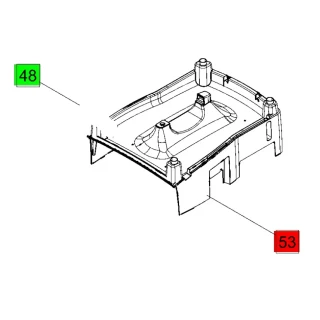 Boîtier aspirateur Festool CT26, CT36, CT48 - 496243
