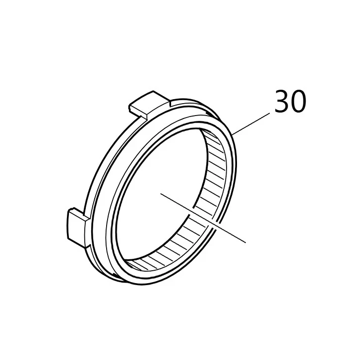 Roue dentée 51 dents Makita DTD154, DTD170 - 221457-4