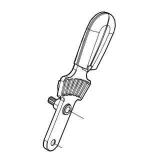 Levier de réglage de hauteur de coupe Makita  - 459099-6, 453252-6