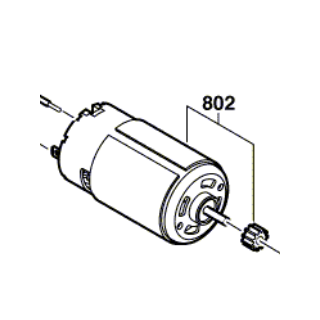 Moteur visseuse Bosch PSR 14.4 LI-2 (3 603 J56 400, 3 603 J56 403)
