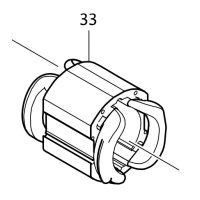 Inducteur 626644-4 perceuse Makita HP1630, HP1631