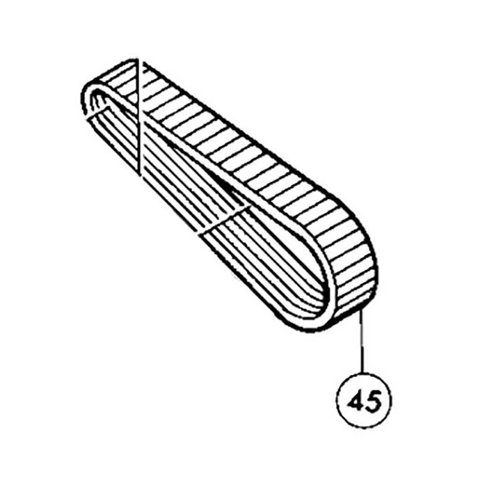 Courroie 225003-5 pour rainureuse Makita 3800NA
