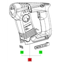 Carcasse-coque BHC 18 - FESTOOL - 10011985