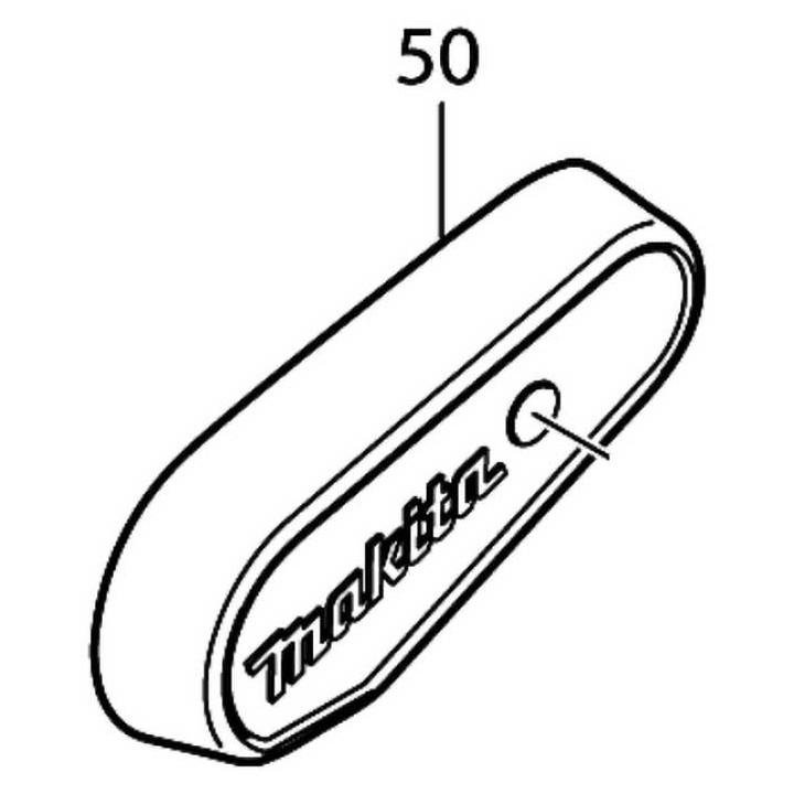 Carter de courroie 419698-6 rabot Makita KP0810
