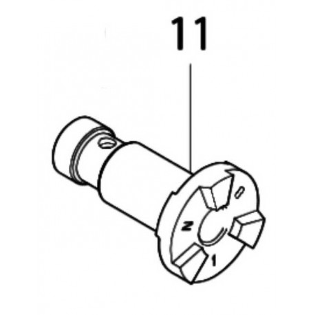 Axe 325605-8 pour visseuse à placo Makita FS2500