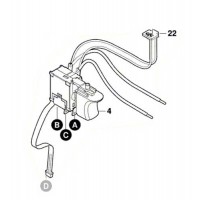 Interrupteur 2 607 202 304 visseuse Bosch PSB 14,4 LI-2