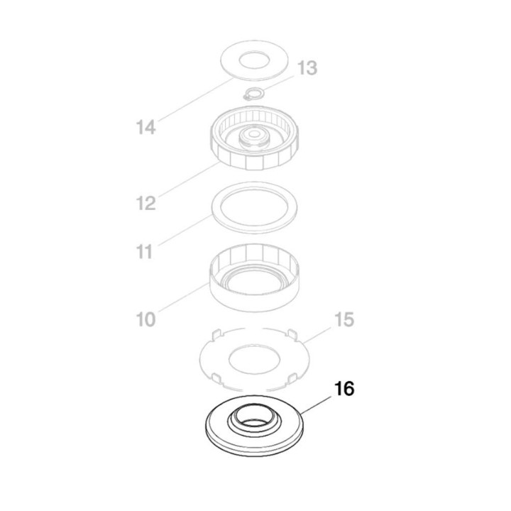 Pignon 43 ponceuse Makita BO6050 - 227648-5