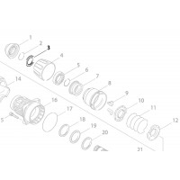 Anneau 28 perforateur Makita HR4510C, HR4511C, HR5210C, HR5211C