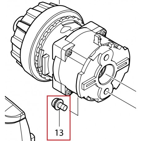 Vis hexagonal M4x8 Makita - 265171-2