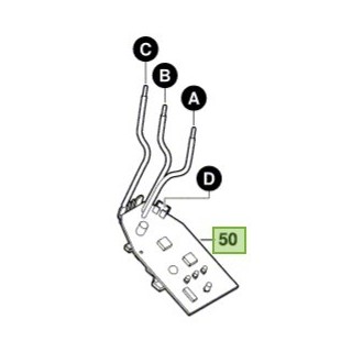 Module électronique 2 609 006 095 visseuse Bosch PSB 18 LI-2