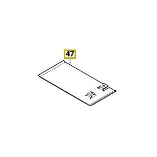 Plaque de base pour ponceuse à bande Bosch PBS 75 A, PBS 75 AE