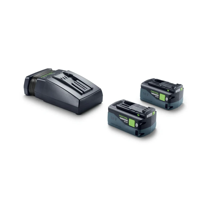 Set Festool 2 batteries 18V 5Ah + 1 chargeur TCL6 - 578736