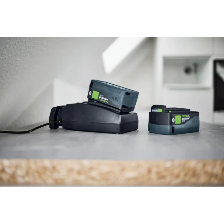 Set Festool 2 batteries 18V 5Ah + 1 chargeur TCL6 - 578736