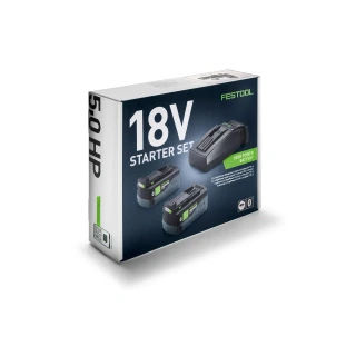 Set énergie Festool 2 batteries 18V 5Ah + 1 chargeur TCL6 - 578731
