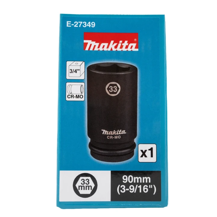 Douille d'impact longue 3/4" - 33 x 90 mm - Makita - E-27349
