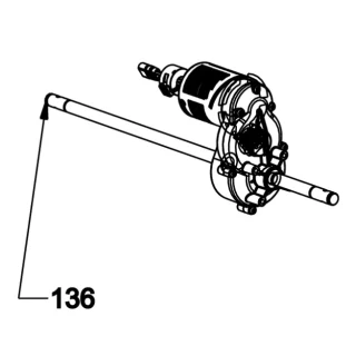 Entrainement de traction tondeuse Ryobi RY36LMXSP46A - 5131048277