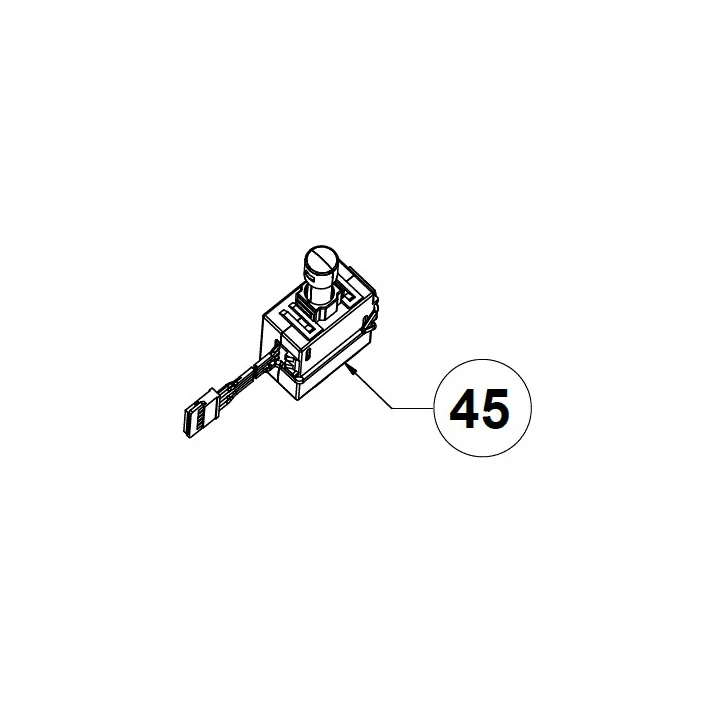 Interrupteur Ryobi OCS1830, RCS18X3050, RCS1830 - 5131043737