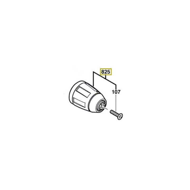 Mandrin auto-serrant Bosch