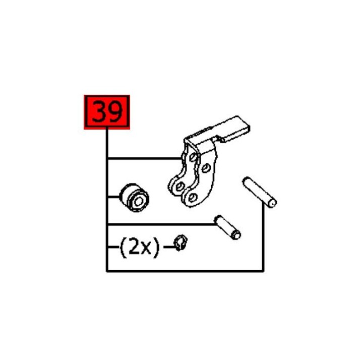 Roulette 490217 Festool PS 300 EQ, PS 300 Q, PSB 300 Q, PSB 300 EQ