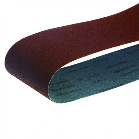 5 Bandes Abrasives Makita 76 x 610 - Grain 40 - Bois/Métal