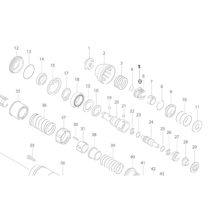 Axe blocage outils HR3000C HR2010 HR2400 HR2410 HR2413 HR2420 HR2430