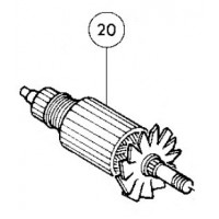 Induit Makita pour rabot 1900B, 1901, 1902, 1923B