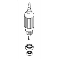 Induit Makita pour perforateur HR5001C