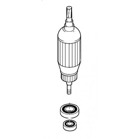 Induit Makita pour perforateur HR5001C