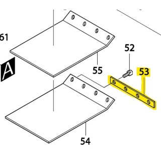 Barrette 341079-5 ponceuse à bande Makita 9401, 9402