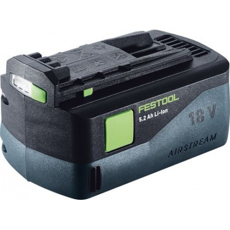 Batterie Festool 18V Li-Ion - 5,2 Ah AIRSTREAM - BP 18 Li 5,2 AS