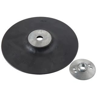 Plateau caoutchouc pour meuleuse et polisseuse - M14 - 125mm - Makita - P-05898