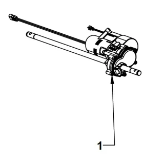 Moteur traction de roue tondeuse Ryobi RY36LMXSP46A-150- 5131045387