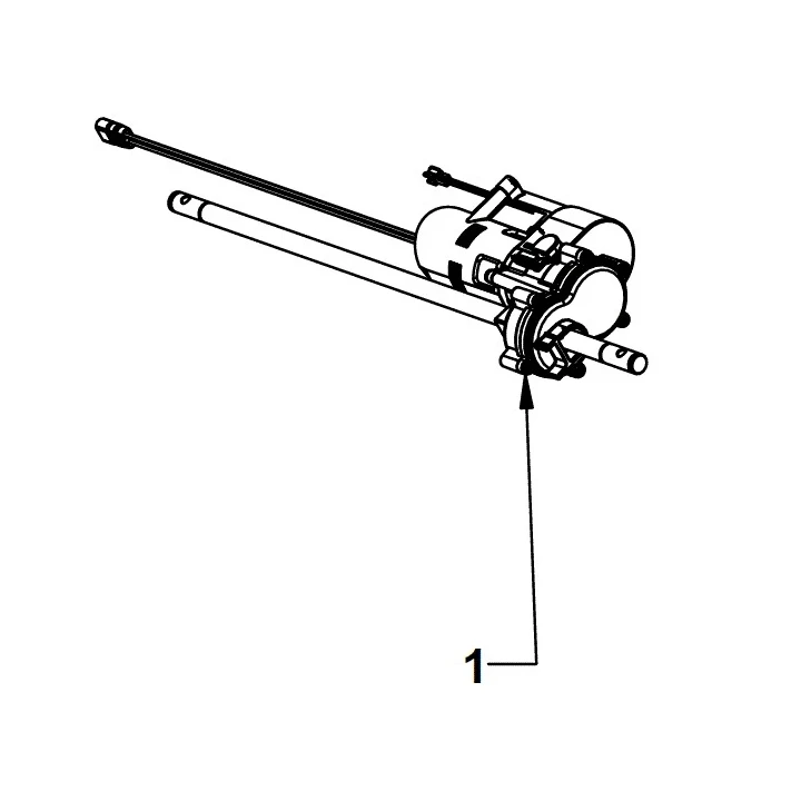 Moteur traction de roue tondeuse Ryobi RY36LMXSP46A-150- 5131045387