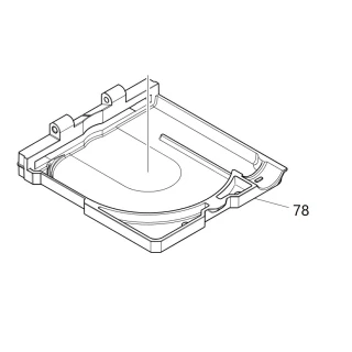 Carter de lame Makita PJ7000, BPJ140, BPJ180, DPJ140, DPJ180 - 318845-5