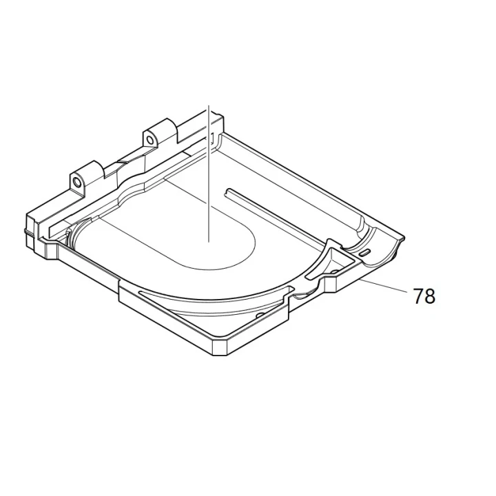 Carter de lame Makita PJ7000, BPJ140, BPJ180, DPJ140, DPJ180 - 318845-5