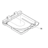 Carter de lame Makita PJ7000, BPJ140, BPJ180, DPJ140, DPJ180