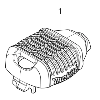 Couvercle de carter moteur Makita RT0700C