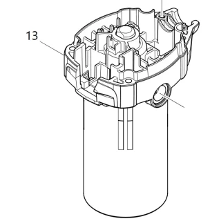 Carcasse moteur Makita RT0700C - 141N79-7