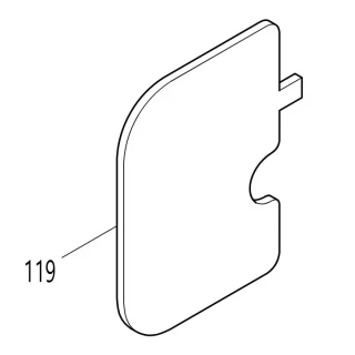 Filtre à air Makita/Dolmar
