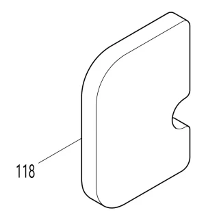 Filtre à air Makita/Dolmar