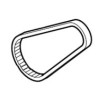 Courroie rabot Makita 1923B, KP0800, KP0810, KP0810C