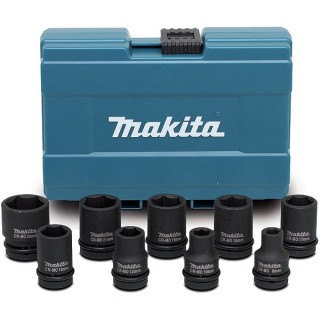 Coffret 9 douilles boulonneuse 1/2" - Makita - D-41517